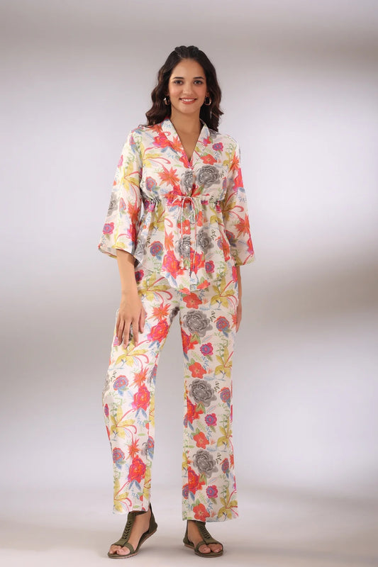 Mystic Mirage Printed Top and Palazzo Co-ord Set!