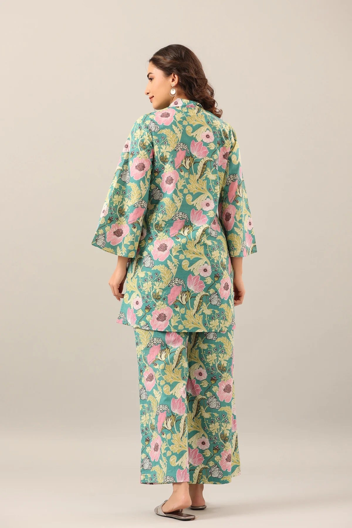 Serene Dreamscape Printed Top and Palazzo Co-ord Set!