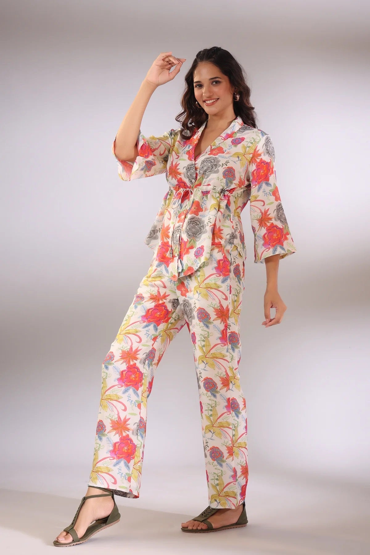 Mystic Mirage Printed Top and Palazzo Co-ord Set!