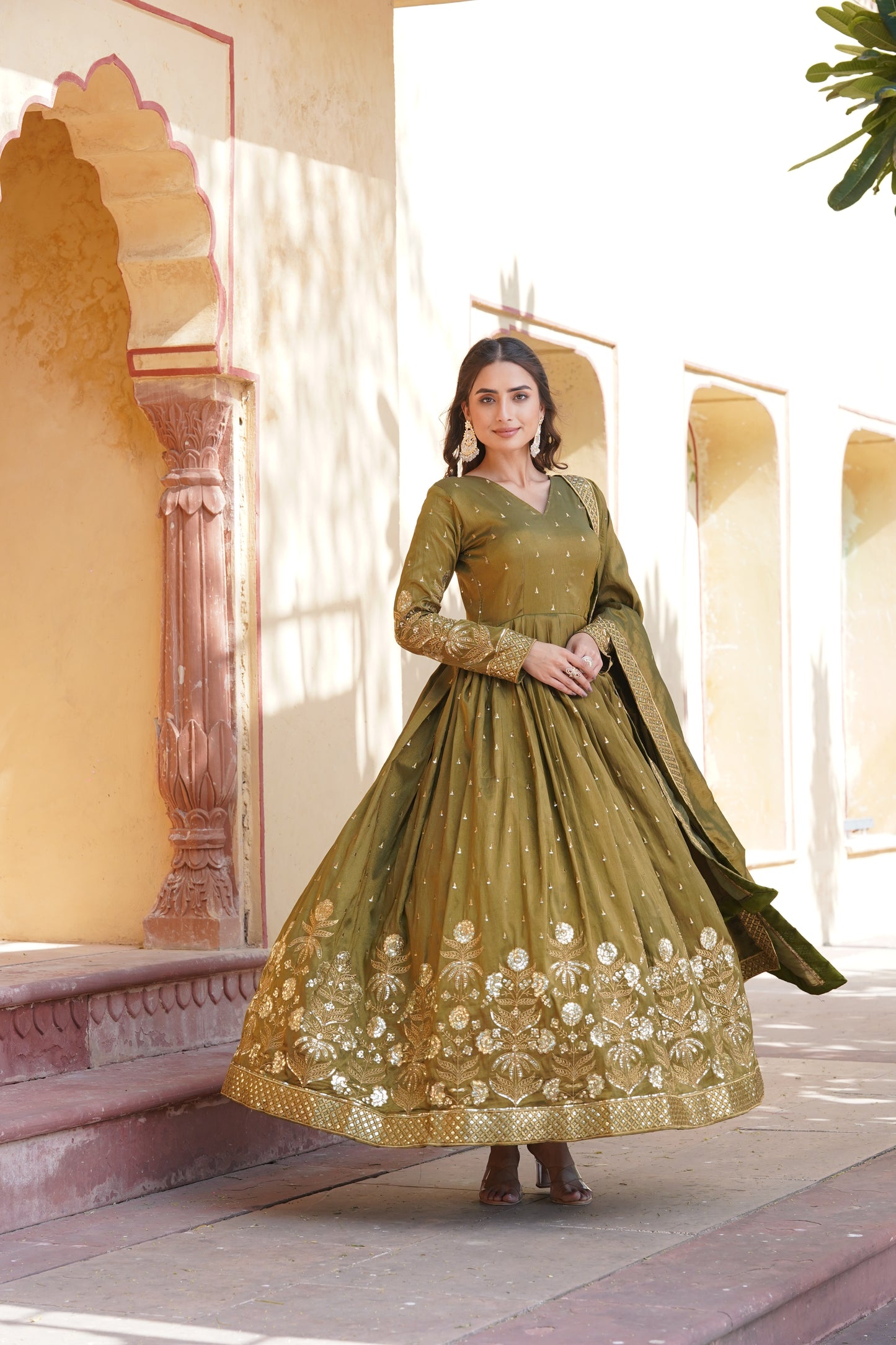 Golden Glow Designer Gown Collection