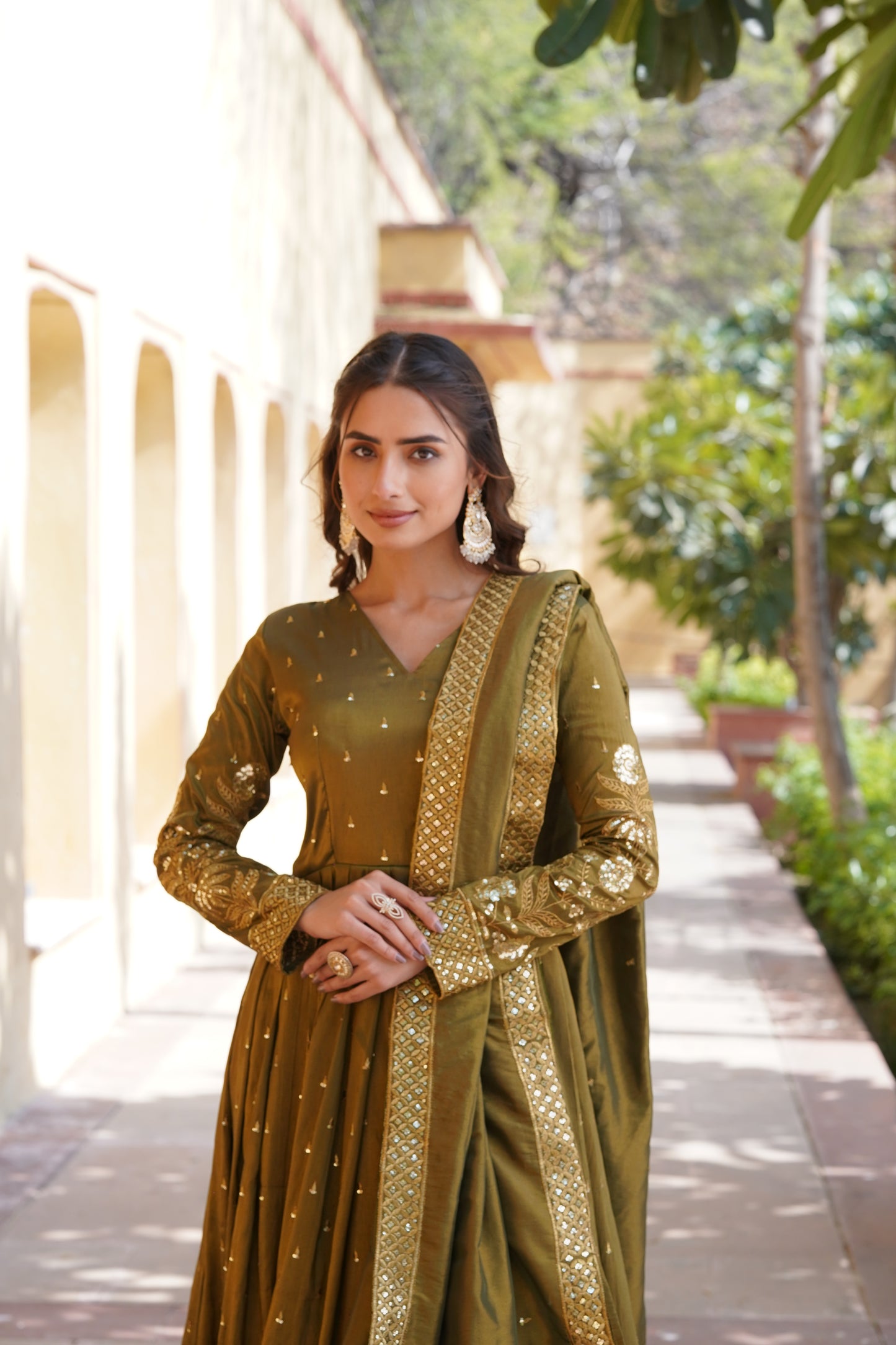 Golden Glow Designer Gown Collection