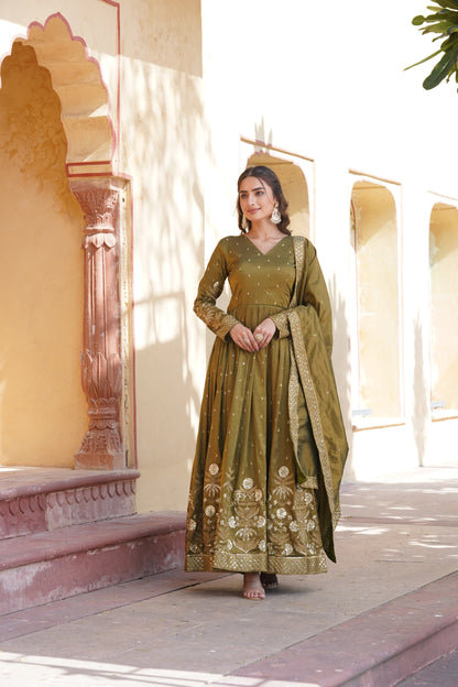 Golden Glow Designer Gown Collection